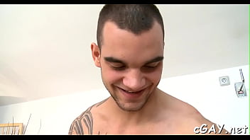 Glazy Facial Ejaculation For Man - anal, hardcore, blowjob, doggystyle, oral, gay, casting, muscle, bareback, hunk, straight-guy - Video 1876203