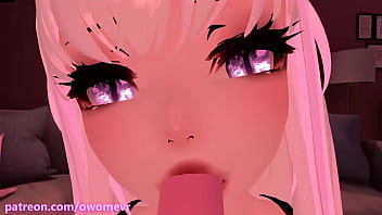 Horny Vtuber Masturbates Loudly With Her Dildo In Vrchat [vrchat Erp]
