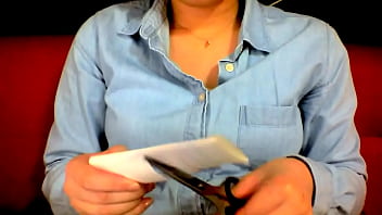 【t Haru Asmr】cutting Paper【left Handed】