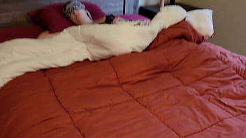 Step Mom Thinks Her Son Is Her Husband And Fucks His Cock With A Facial