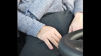 Peeing In The Truck - wetting-pants, peeing-in-pants, wetting-seat, peeing-in-the-truck, peeing-in-the-seat - Video 1808028