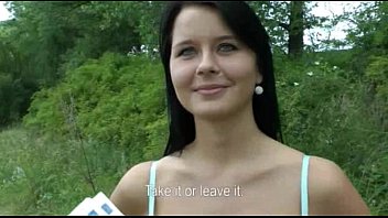 Big Tits Eurobabe Mia Pounded In Public And Received A Facial