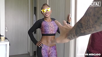 Carnedelmercado - (marbella Leon, Logan Salamanca) - Big Ass Ebony Latina Gets A Hot Facial After Public Seduction By Casting Agent Full Scene