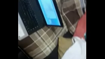 Webcam. Chico Haciendo Un Poco De Cybersex