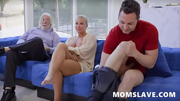 Freeuse Lets Stepson Go To Town On Her Thirsty Pussy! She Surely Is One Hell Of A Step ! - Robbin Banx - Slave.com