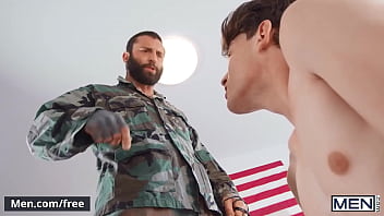 (markus Kage) Spanks (edward Terrant) Before Eating His Ass Fucking Him Doggystyle - Men