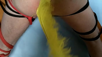 Me On Kross In Yellow Speedo