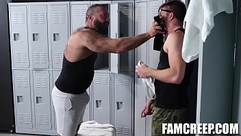 Alex Tikas Catches His Stepson Kyle Hart Smelling Jock Straps