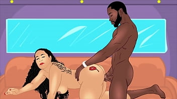 Party Bus Big Booty Butt Fucking With Queen Rogue Vs Bbc King