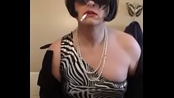 Cd Nikki Silver Dress Smoking