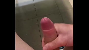 Quick Wank Busy Public Toilet