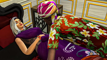 Step Son Enters The Mother' Room While She Is Taking A Nap To Have Sex With Her And Make Her Pregnant After Masturbating In Front Of The Computer - Indian Mom And Son