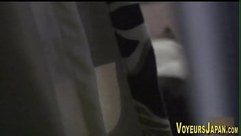 Japanese Babe Fondling Her Snatch