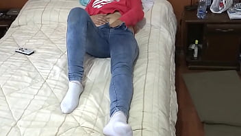 My Wife' Beautiful Sister Shows Off, Masturbates, Urinates Before Fucking Her In The Ass