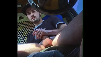 Jacking Off And Cumming In My Work Van At A Busy Public Parking Lot | Anguish Gush