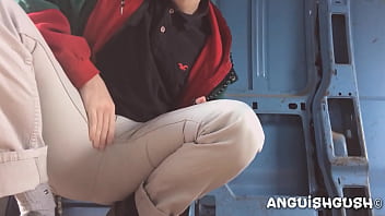Public Jacking In Back Of Work Van | Anguish Gush