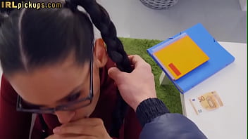 Pickedup Latina Blowing Pov Dick Before Riding Cock