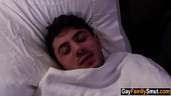 Gay Step Son Bangs Step Daddy Behind Step Mom' Back