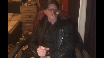 Leather Cigar Smoke And Stroke