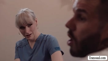 Smalltits Trans Barebacks Her Guy Client