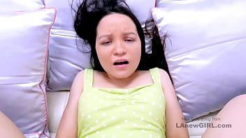 Tiny Girl With Braces Gets Pussy Fucked In Studio