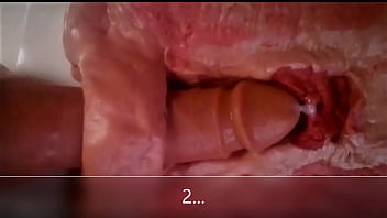 Close Up _ Internal View Of Anal Dildo Fucking