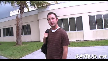 Hot Temptation For Youthful Man - anal, sex, blowjob, doggystyle, assfucking, bus, gay, muscle, hunk, straight-guy - Video 1768675