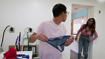 Bangbros - Busty Black Stepmom Naomi Foxxx Tired Of Diego Perez' Bs