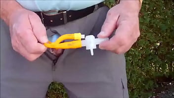 Catheter Empties Bladder At Golf Course By Pinky 396