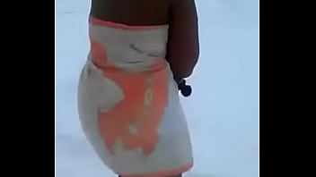 Chick Get' Naked Just To Do The Snow Challenge. Smh