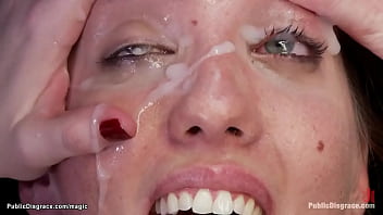 Blindfolded Slut Fucked In Public