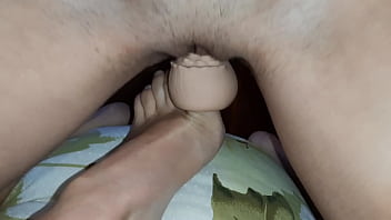 Jumping On Cock, Masturbating Pussy And Cumming - Fly Girls Orgasm