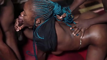 Black Intern Gets Fucked By Colleagues In The Office