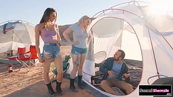 Shemale Jade Venus Barebacked Outdoors