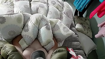 Long Version 40min. Skeaking Into Step-sisters Room To Hump Her Comforter And Cum On Her Shiny Jacket