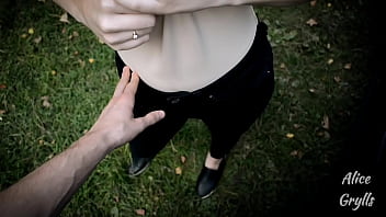 Camping Ended With Great Sex - Amateur Risky Sex Near Car With Cum In Mouth |alicexjan|