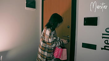 Milf Fucked By Stepson In A Christmas Present For Husband