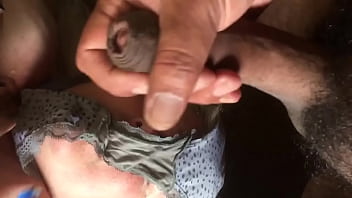 Dirty Panty Facial And Cumshot