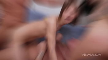 Pissed On Two 19yo Cyber And Kitty ! Fucked Hard In All Holes Dpp/dvp/dp