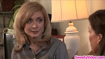 Lesbian Milf Fingering Brunette Student