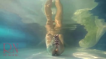 Underwater Pussy Show. Mermaid Fingering Masturbation Cam 3