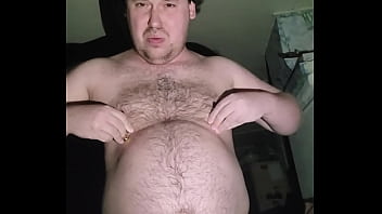 In Honor Of The Coming Christmas, I Put Funny Bells On My Nipples