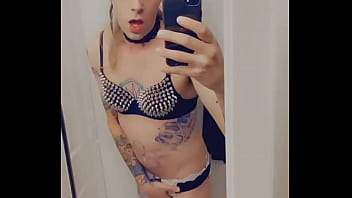 Gorgeous Feminized Tranny Gets Super Horny