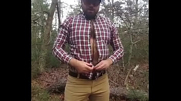 Watch Me Strip Naked In The Woods