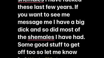 Shemales I Fuck I Can_t Upload Everything Here Due To It Taking Very Long. Get In Touch