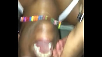 Nutted In Big Titty Girl Mouth