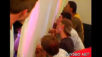 Deepthroating These Long Knobs - anal, blowjob, party, gay, orgy, group-sex - Video 1735108