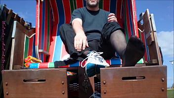 Schwarze Fsh Am Strand ** Urlaub Wangerland **