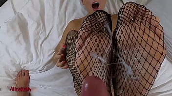 Pantyhose Foot Job And Sex