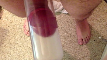 After 10mins Of Pumping